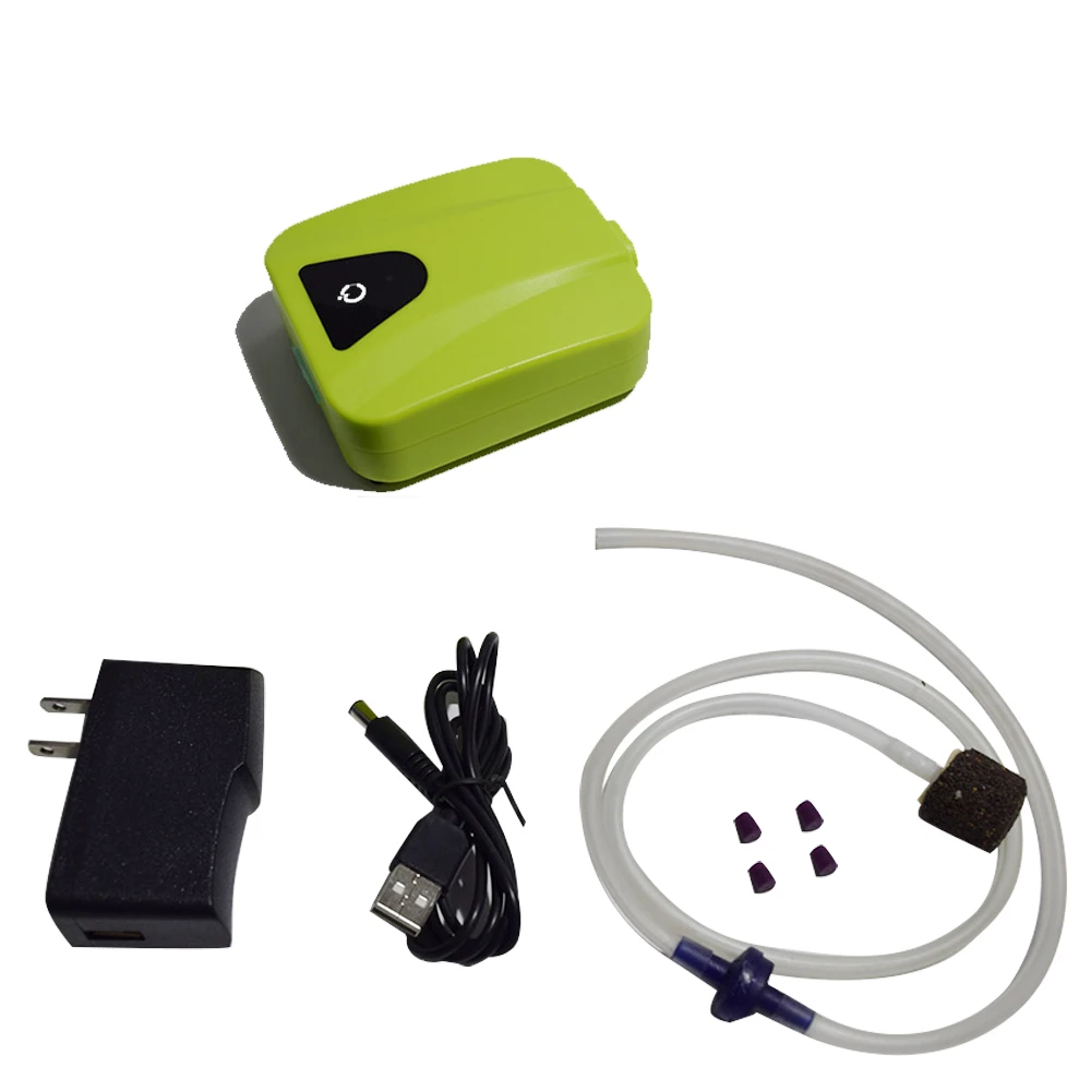 Миниатюрный водяной воздушный насос на солнечной батарее/с зарядкой от