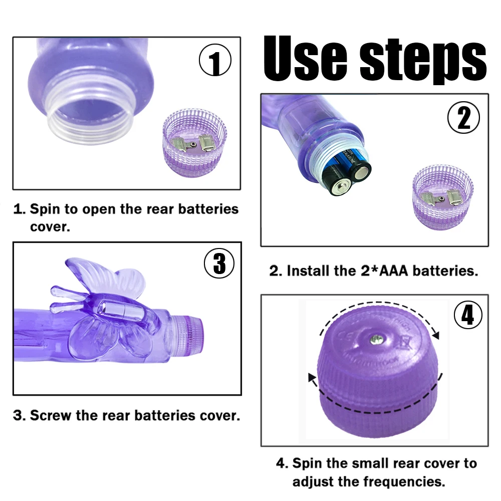 Вибратор-желе с бабочкой и кроликом секс-игрушки для женщин Многоскоростной
