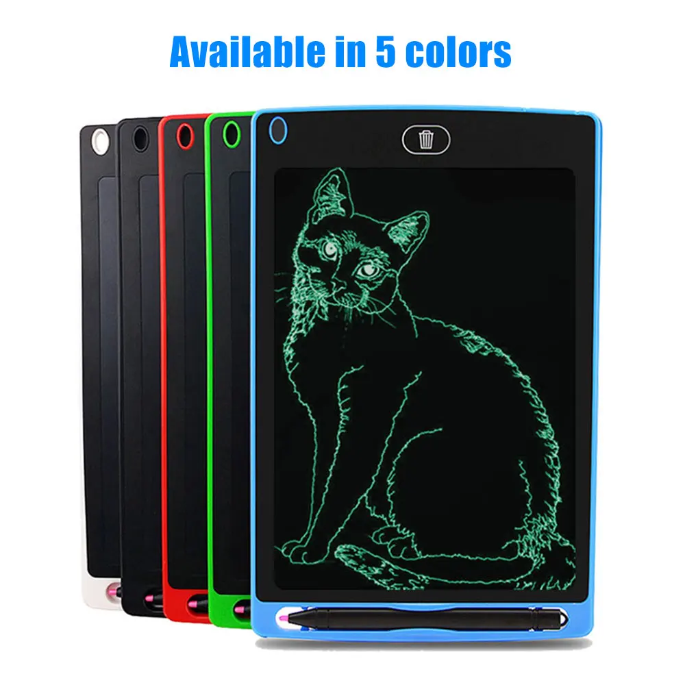 8 5 дюймов ЖК дисплей планшет для письма с ручкой на одной пуговице стереть