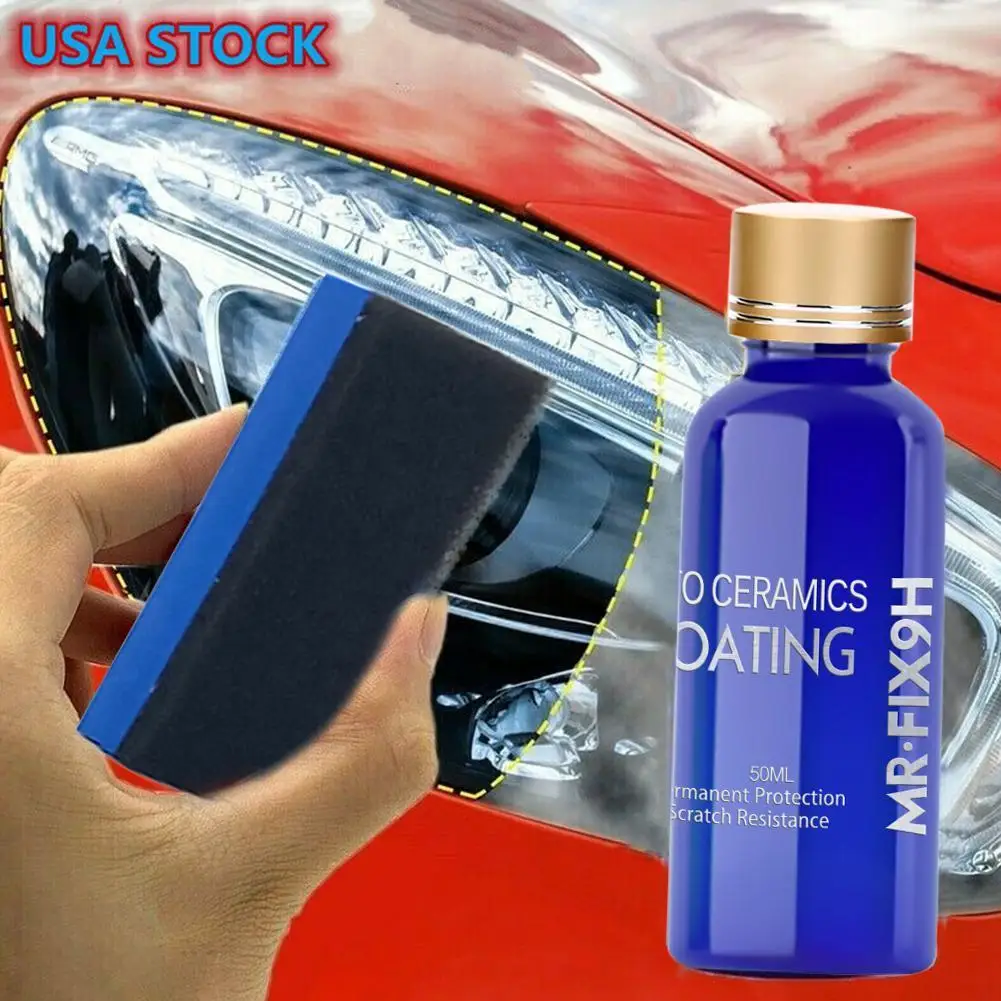 

Car Headlight Repair Liquid Polishing Kit For Car Crystal Plated Headlights Car Headlight Repair Polishing Tool