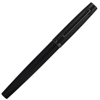 high quality 8000 matte black metal fountain pen calligraphy pen 0 5mm 0 38mm nib school supplies stationery pens