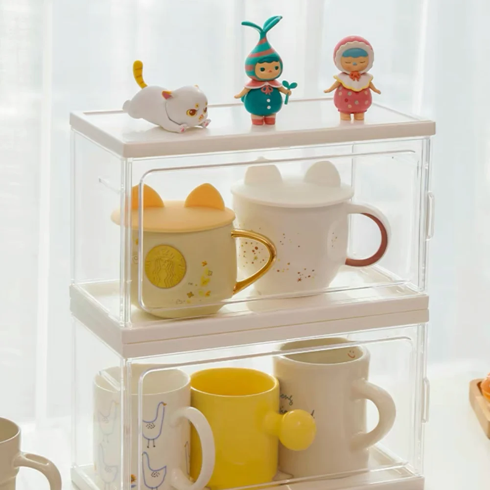 

Underwear Organizador Water Rangement Holder Shelf Rack Disposable Mug Cups Dustproof Transparent Cable Porta Mascarilla