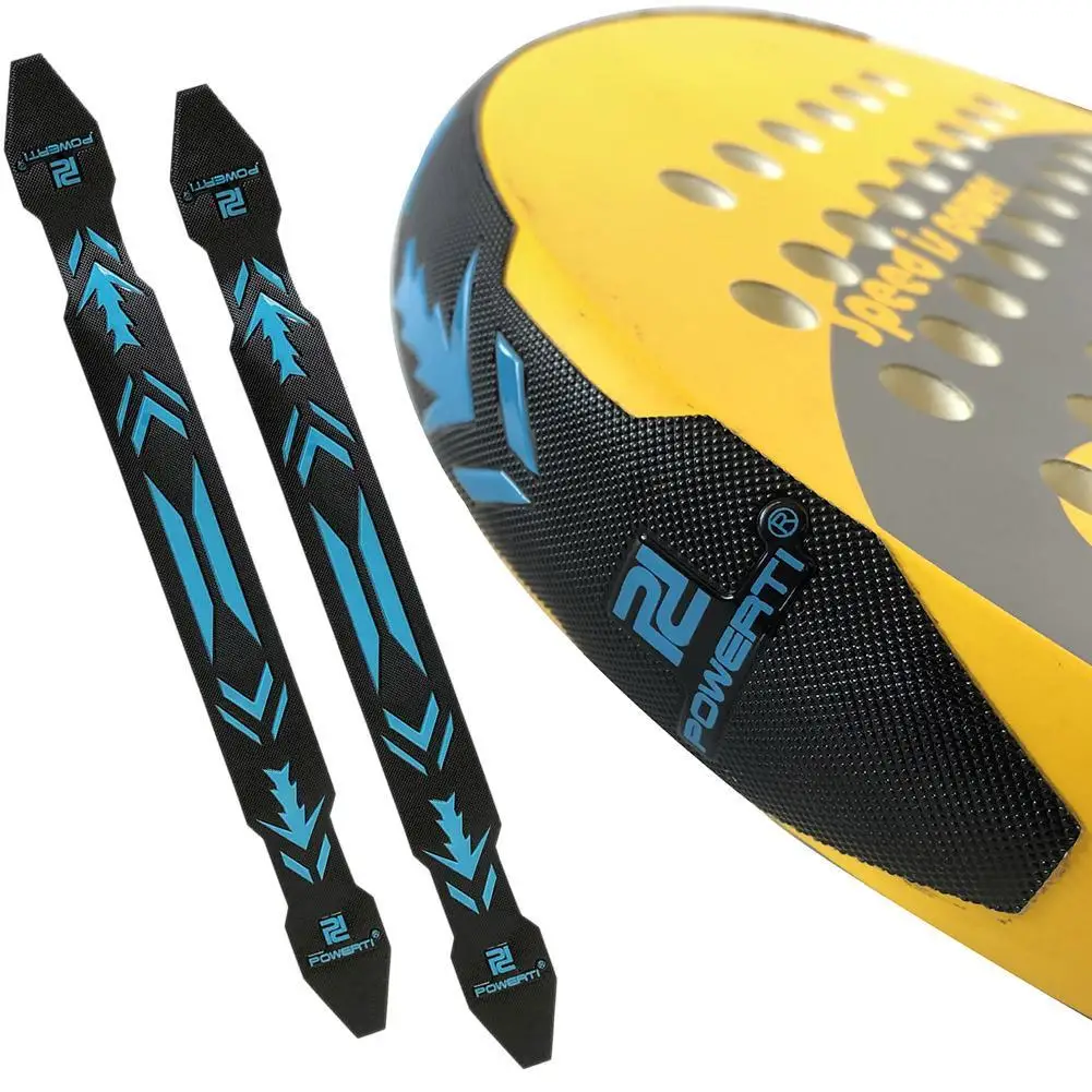 2pcs 3D Tennis Paddle Head Tape per Beach Tennis racchetta protezione nastro Head Protector 3.8CM * 40CM * 0.1CM