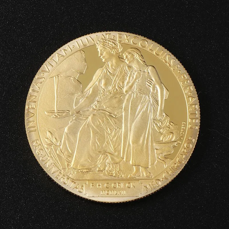 Значок Honor мировой знаменитости памятная монета Нобелевской награды физиологии