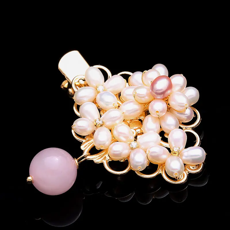 

LINGLADY freshwater pearls hairpin, fashion elegant upscale Bobby pin