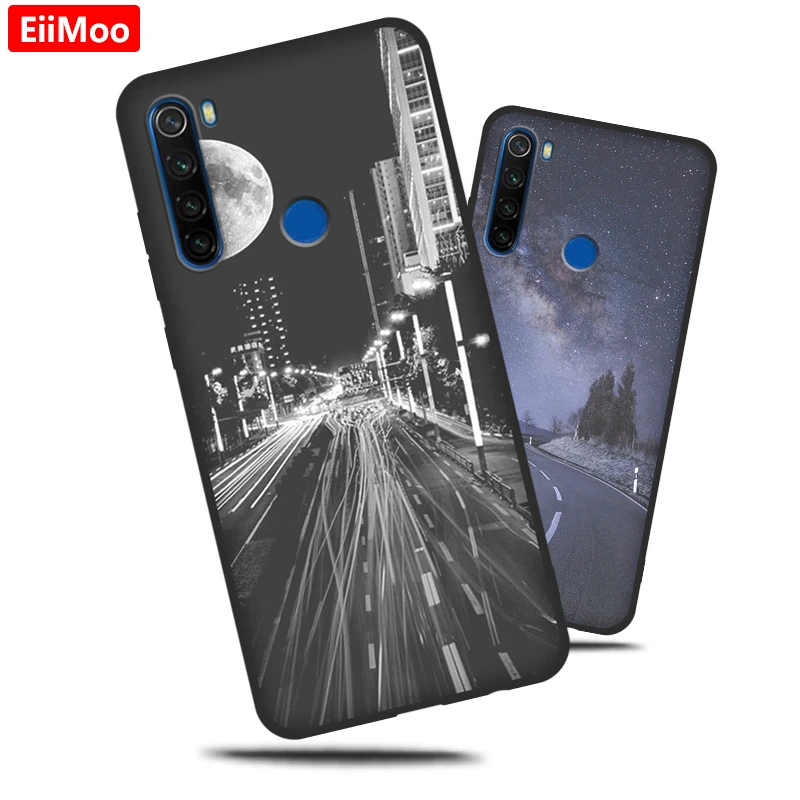 Силиконовый чехол EiiMoo для Xiaomi Redmi Note 8 T мультяшный матовый мягкий чехол-накладка