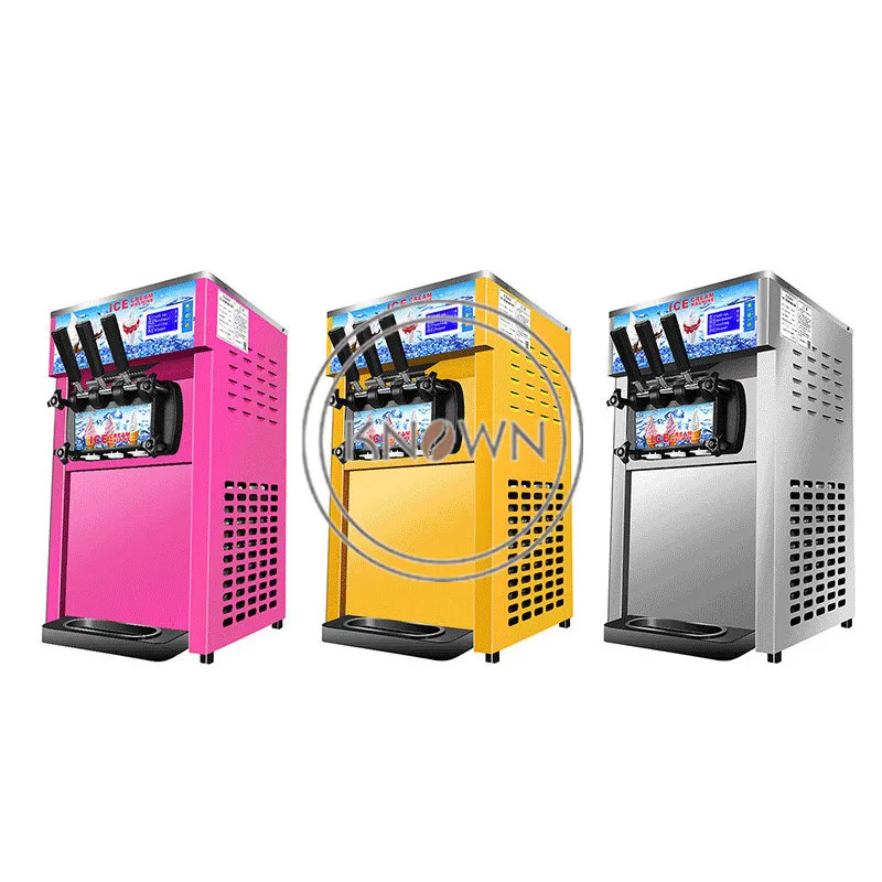 3 различных вкусов агрегат для производства Мягкого Мороженого Торговый автомат