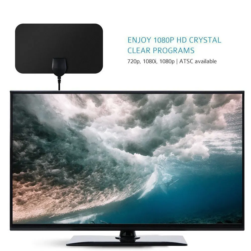 

Hdtv Antenna Hd Digital Indoor Tv Antenna Ty13 Wide Flat Hd Free Tv Hd Digital Indoor Tv Antenna High Quality