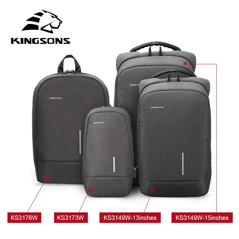 

KINGSONS 2019 Новогодний подарок, рождественский подарок для мужчин и женщин, модный рюкзак для ноутбука, деловой Повседневный дорожный рюкзак, с...