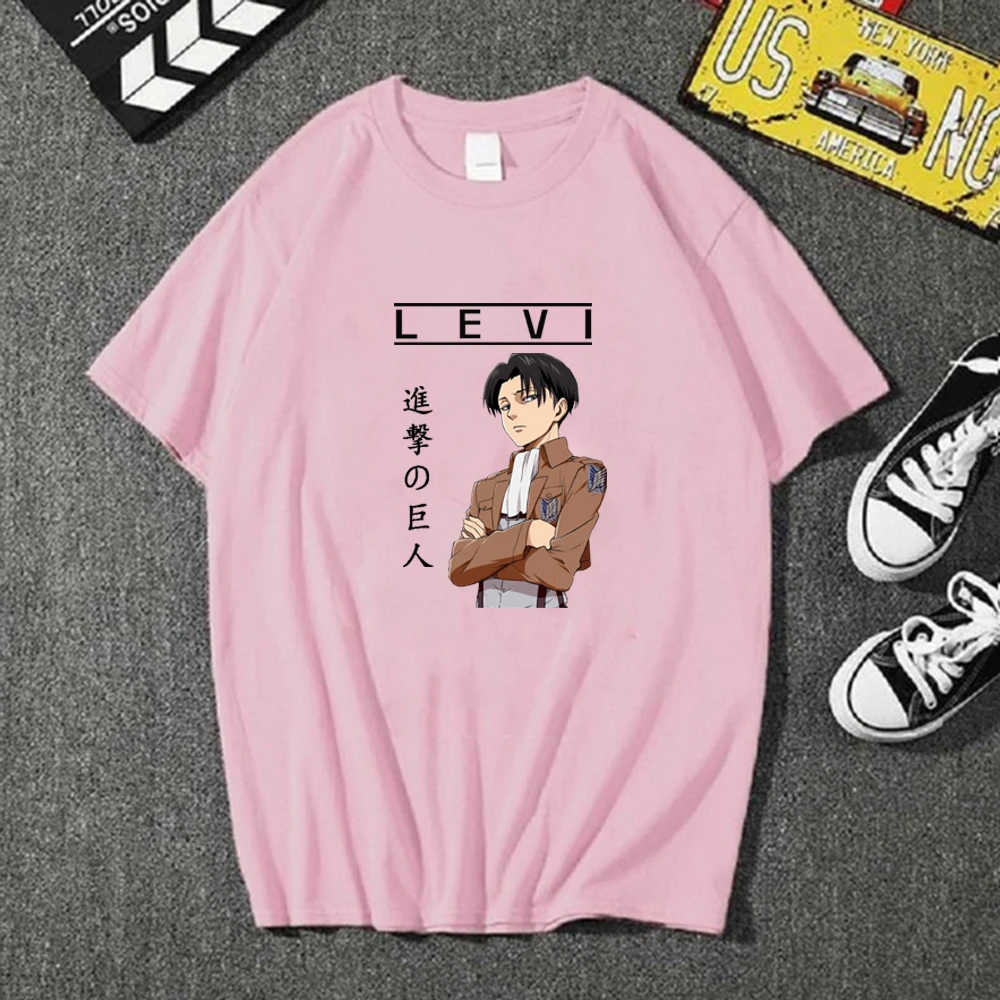 

T-shirt Attack on Titan Round Neck Short Sleeve Casual Unisex Cloths