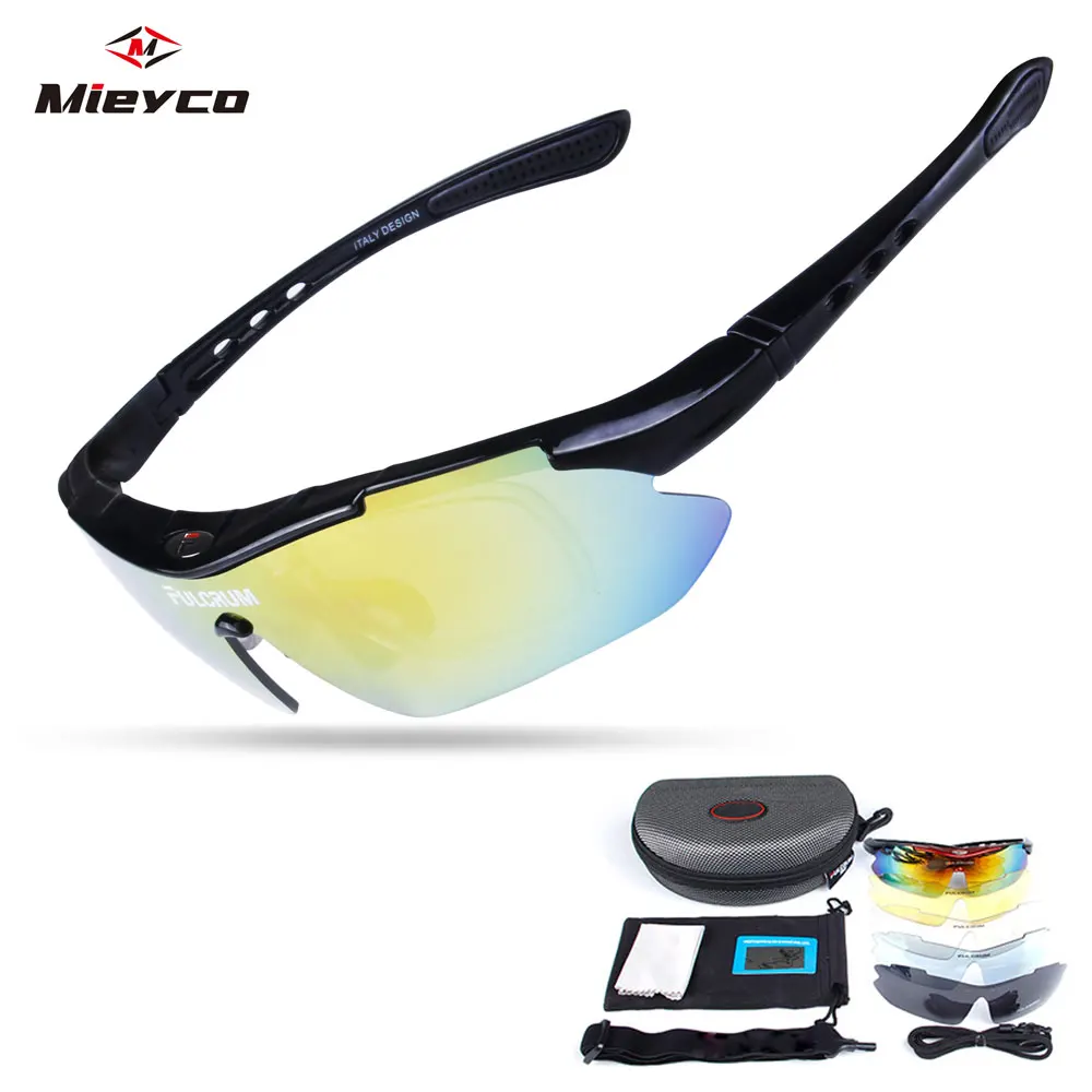 Поляризованные велосипедные очки солнцезащитные уличные спортивные дорожные