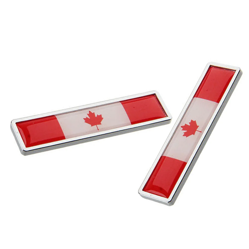 Durable And Practical Car Styling Canadian Flag Logo Auto Sticker Canada Emblem Badge Decal Accessorie | Автомобили и мотоциклы