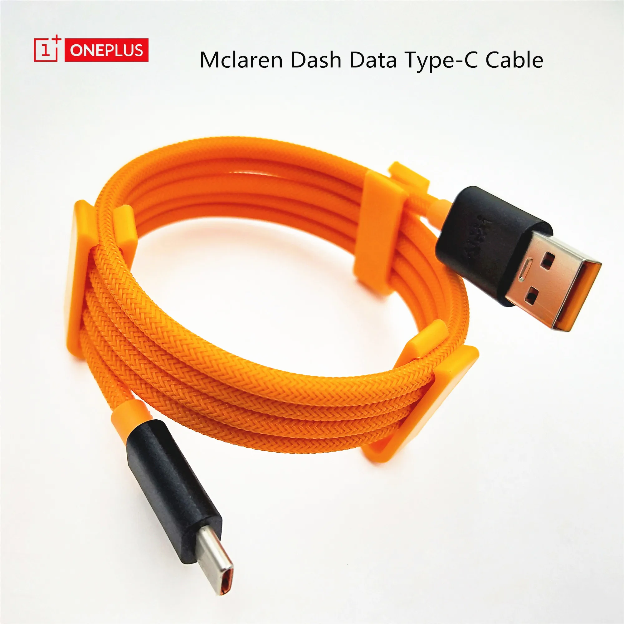 Нейлоновый кабель Oneplus 7 6t 6 5t 5 3t 3 Mclaren USB Тип C деформация зарядка быстрая телефон