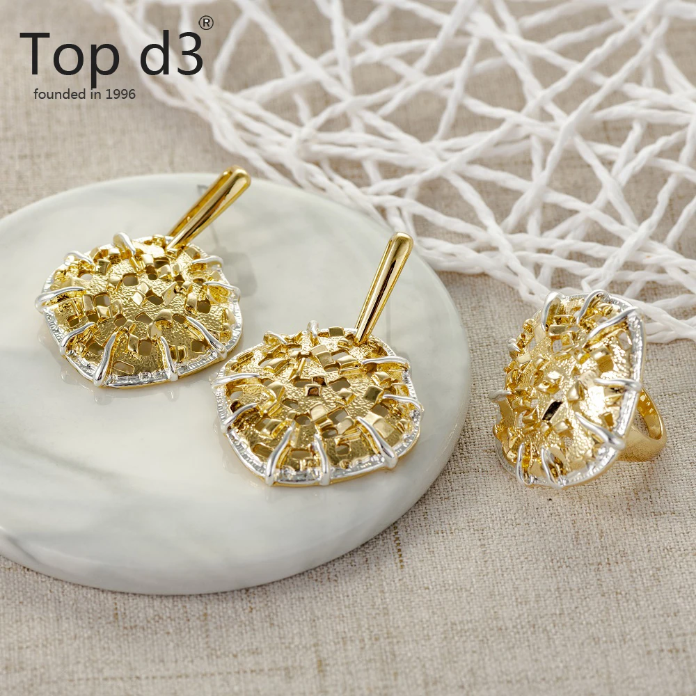 Топ d3 новый стиль модные ювелирные наборы классические высококачественные