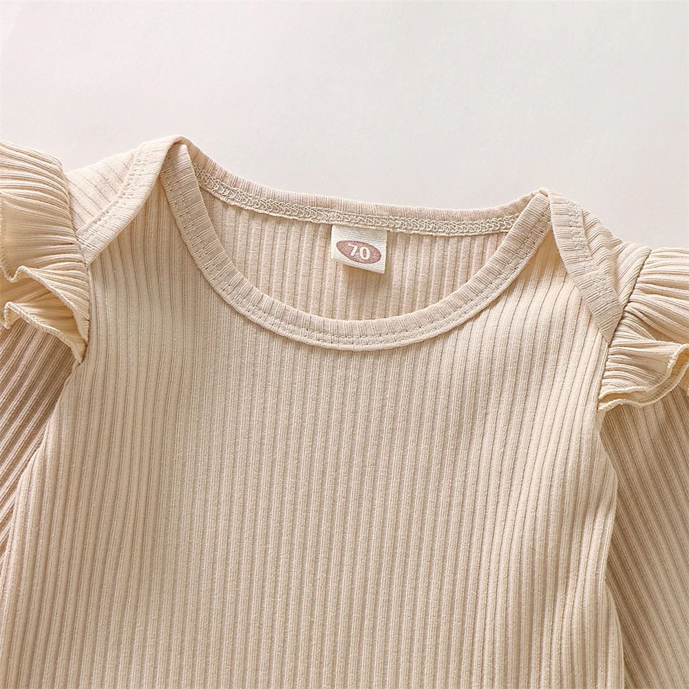 

Newborn Baby Girl Outfit Clothes Casual Romper Bodysuit + Floral Pants Leggings + Headband Outfit Set