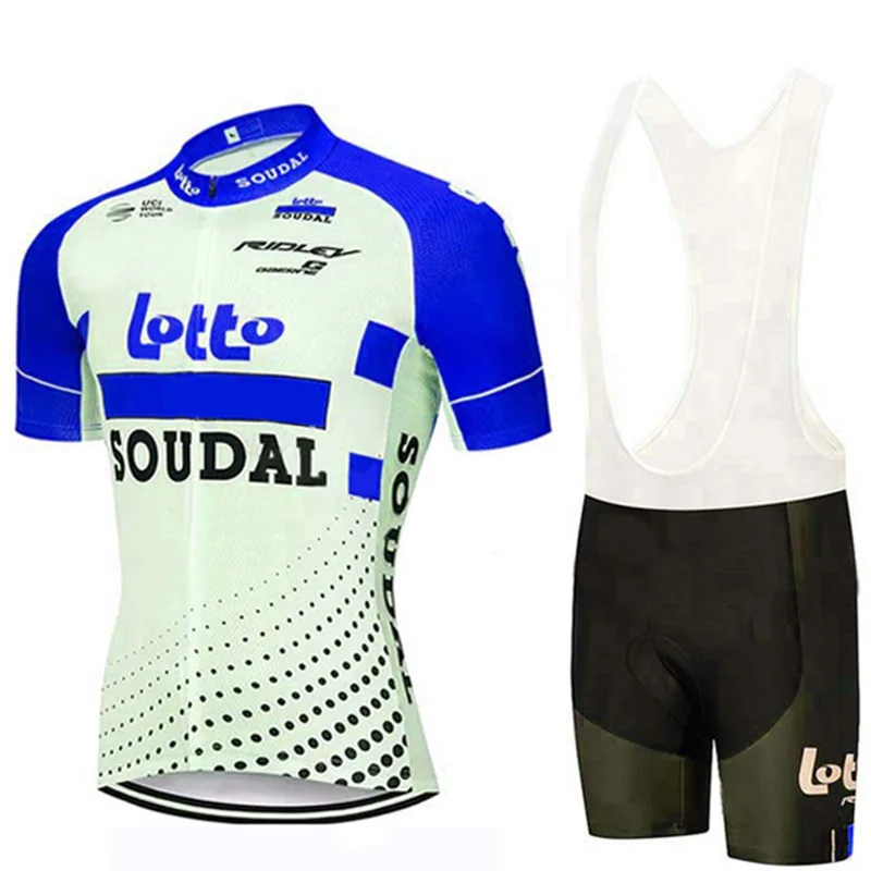 2019 мужская летняя одежда для горного гоночного велосипеда красного цвета Lotto Pro