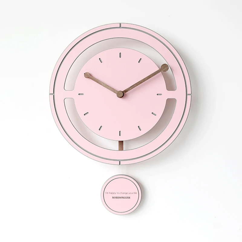 Скандинавская декорация настенные часы искусство простые спальня модные
