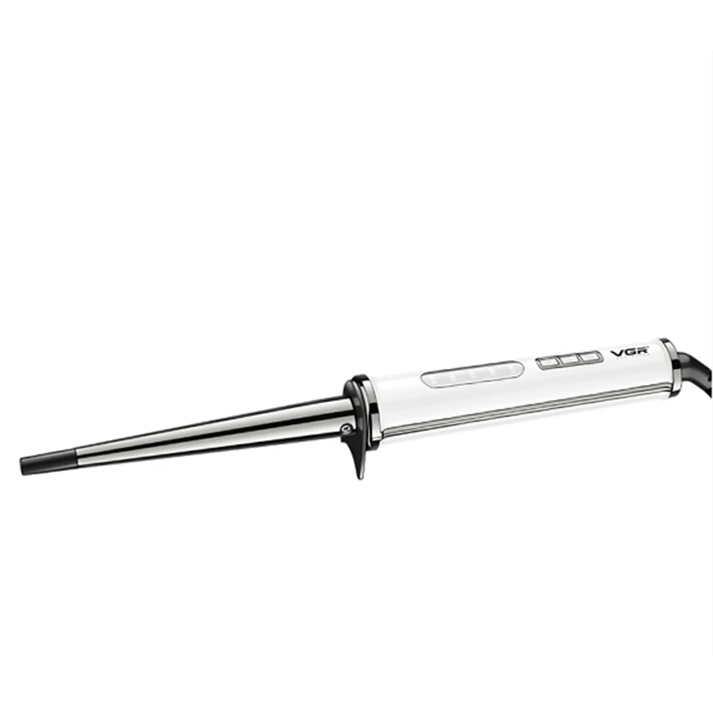 410F цифровой дисплей Инструменты для укладки волос titanium конус щипцы завивки Ветер