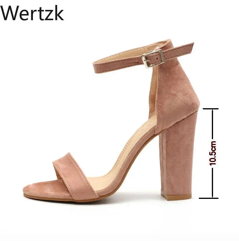 

Chaussures Femme Open Toe Women Summer Sandals Women Sandals Ankle Strap Summer Shoes Woman High Heels Sandals Plus Size 43