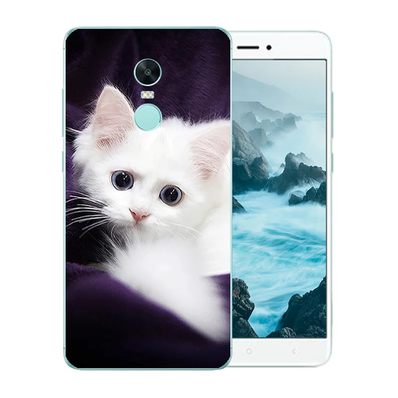 Мягкие ТПУ чехлы для Xiaomi Redmi Примечание 5A 4X7 5 Plus телефон Капа DIY шаблон Силиконовый
