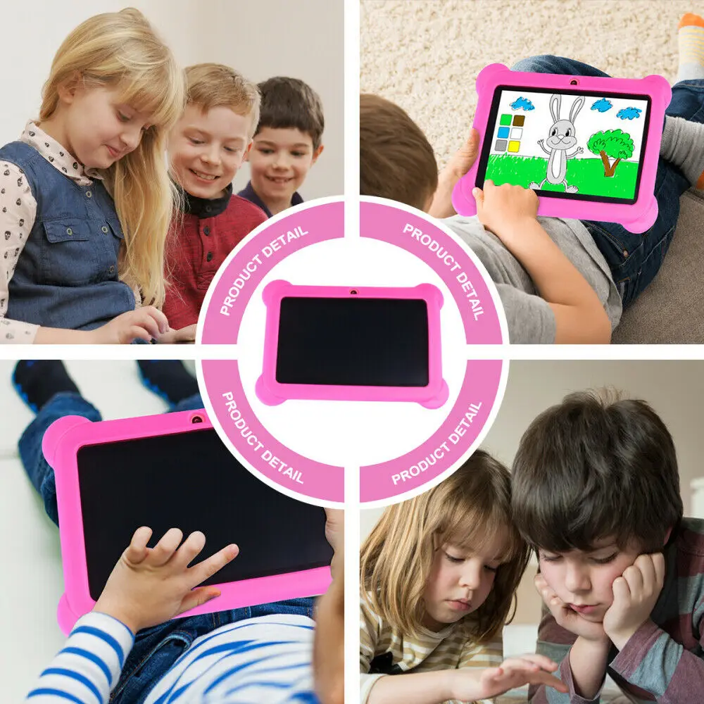 

8" Kids Tablet Google Android Quad Core Tablet PC 12+512G Dual Camera Wifi Bluetooth Boys Girl Gift For Education Learning AU