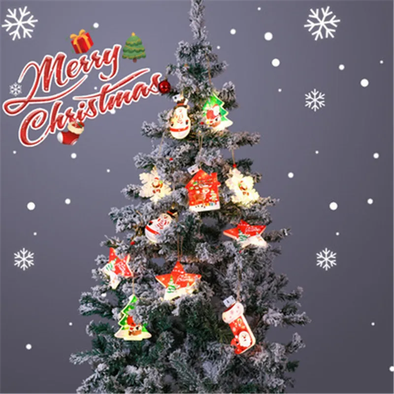 

Christmas Decoration for Home Star Snowflake Light Christmas Ornaments New Year Decoration Xmas Tree Light Navidad 2022 Kerst
