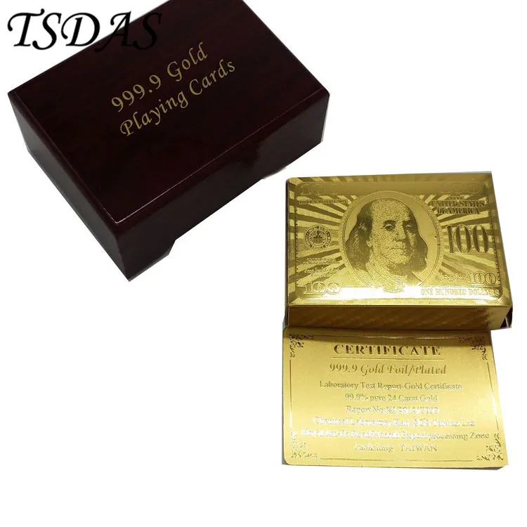 Золото покер карточный стол игры с нами 100 доллар специальный подарок