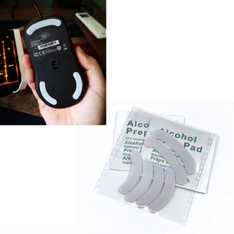 Игровая мышь 2 компл./упак. Tiger для ног скейт игровая SteelSeries Rival 106 белая скользит по