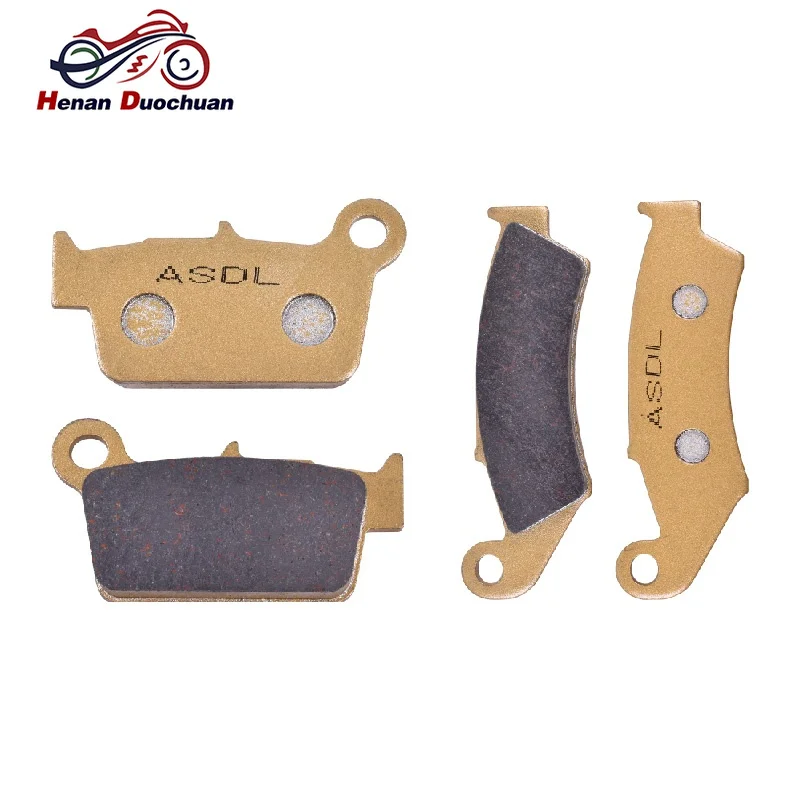 Комплект передних задних тормозных колодок мотоцикла для Kawasaki KX 250 F N1 N2 04-05 KX250F T6F T7F T8F 06-08 KX250 W9F XAFB YBF YCF ZDF 09-13