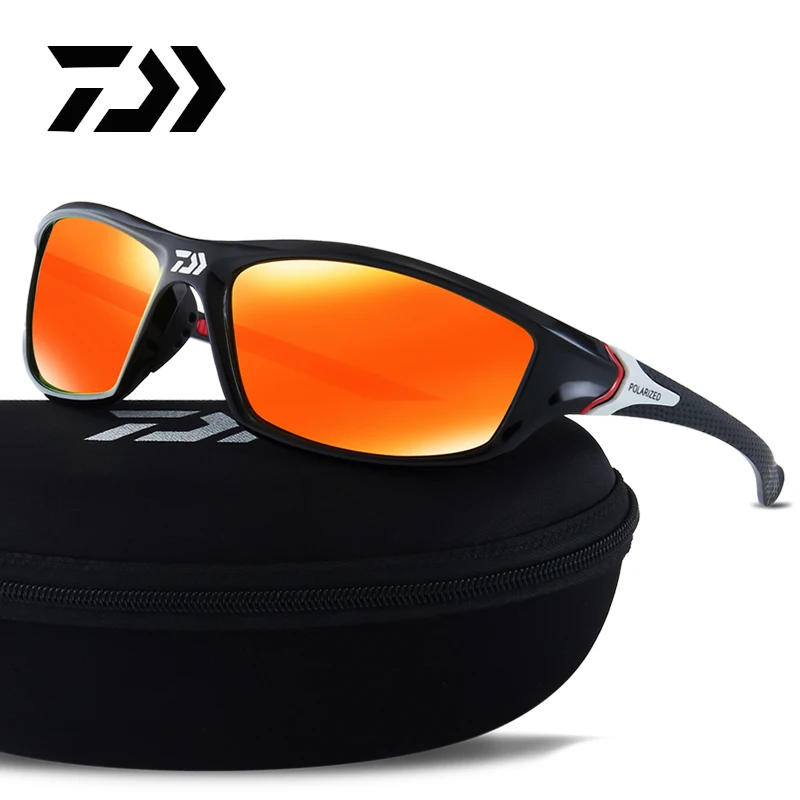 Купи DAIWA 2022 Men Polarized Fishing Glasses Outdoor Sunglasses Camping Hiking Driving Sports Goggles Unisex UV400 Eyewear за 599 рублей в магазине AliExpress