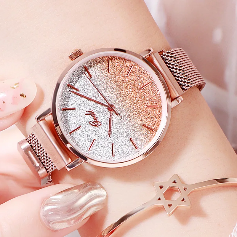 Женские наручные часы со стразами повседневные с бриллиантами супертонкие