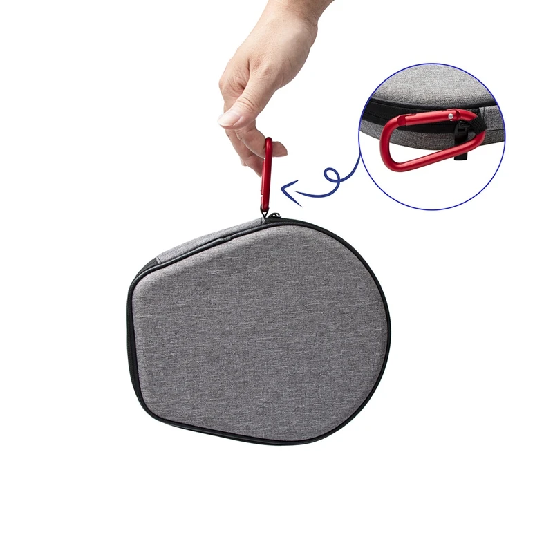 Жесткий чехол EVA для переноски наушников Защитная мягкая ткань подкладка