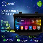 Автомобильный мультимедийный радиоплеер Ownice, 6 ГБ + 128 Гб, Android 10,0, для Opel Astra K 2015-2019, автомобильный видеоприемник, 4G LTE, поддержка SPDIF