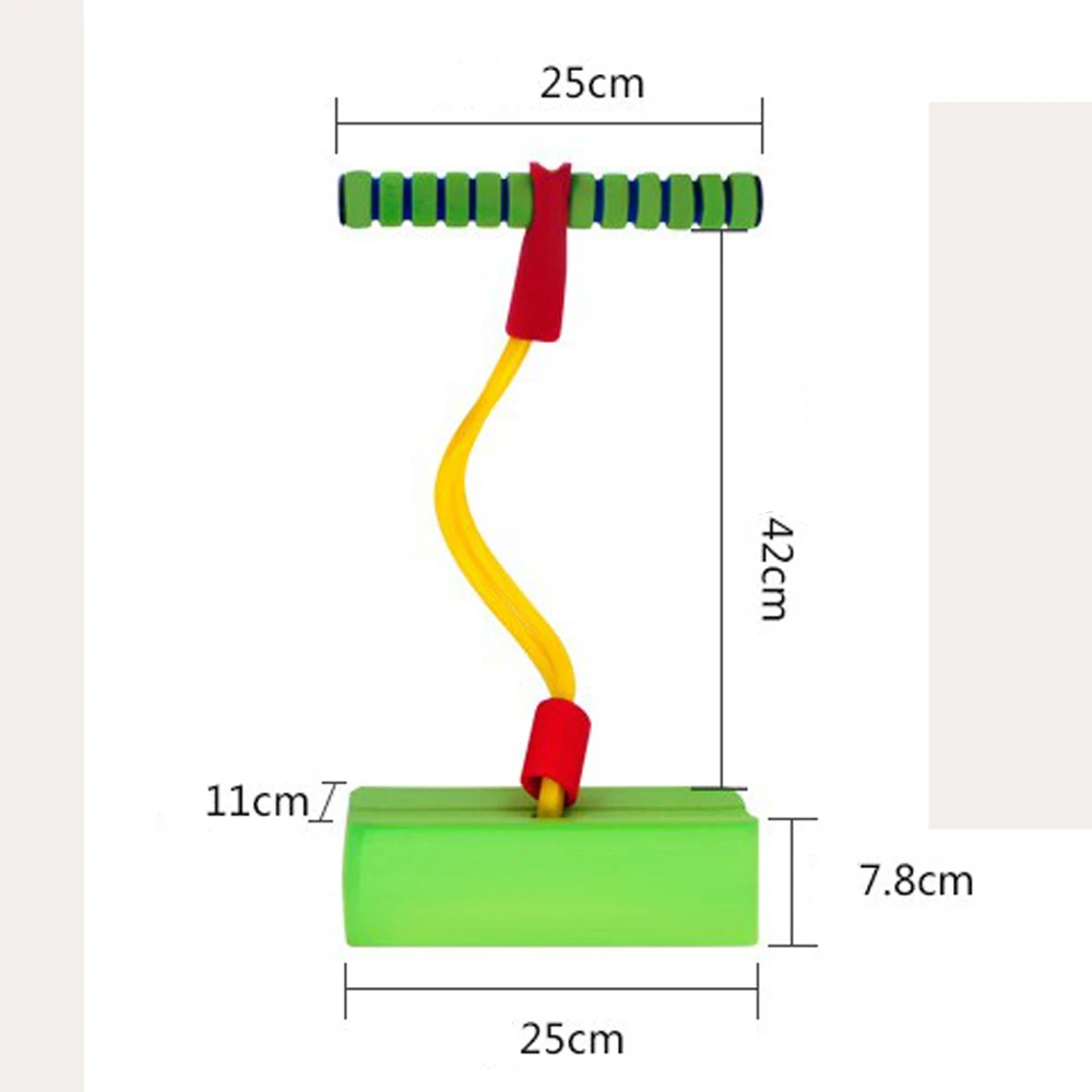 Детская сумасшедшая прыгающая ручка с вспысветильник и пенной основой Детские