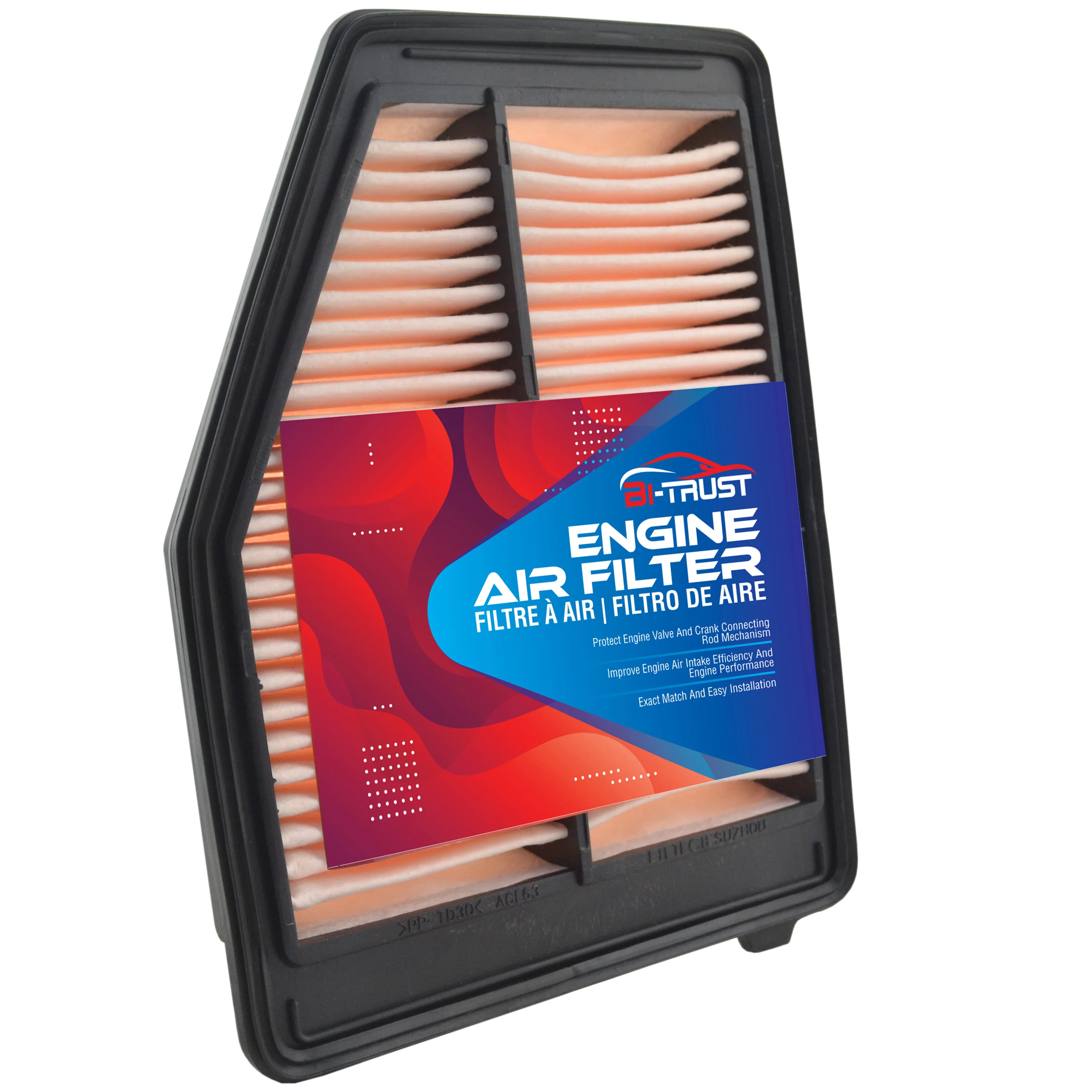 

Bi-Trust Engine Air Filter for Honda Civic 1.8L Acura ILX 2.0L 2013-2015 CA11113,17220-R1A-A01