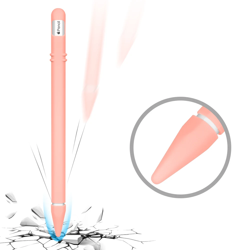 Новый мягкий силиконовый чехол защитный оболочка для Apple Pencil 2 Touch Pen 2018|Чехлы