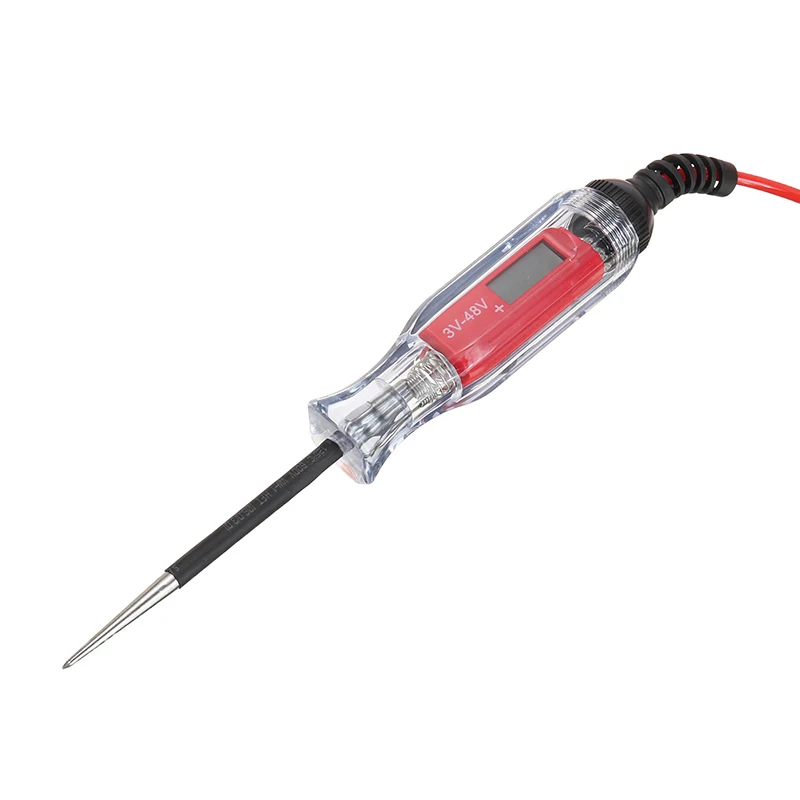 3в 48в Цифровая Электрическая схема ЖК лампа тестера для автомобиля трейлер RV