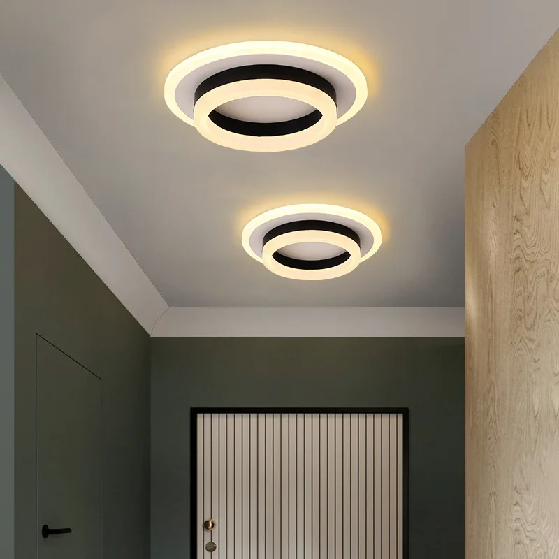 38W 24W Creative LED Ceiling Light For Living Room Bedroom Corridor Interior Aisle Ceiling Lamps Fixture For Balcony Decor Home