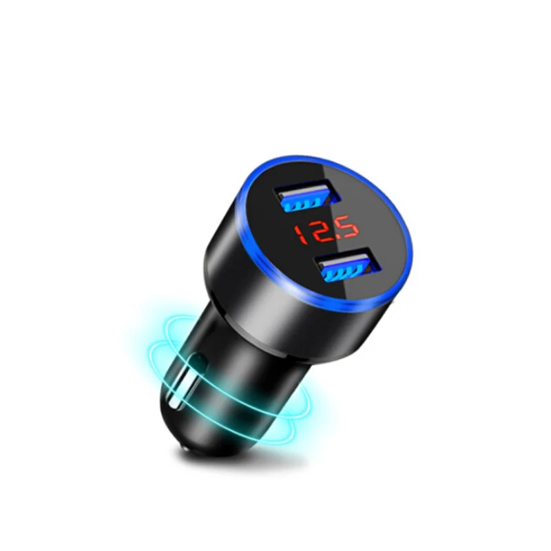 Автомобильное usb-устройство для зарядки телефона двойной Порты и разъёмы