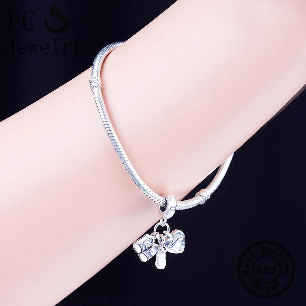 FC ювелирные изделия подходят оригинальный бренд очаровательный браслет 925