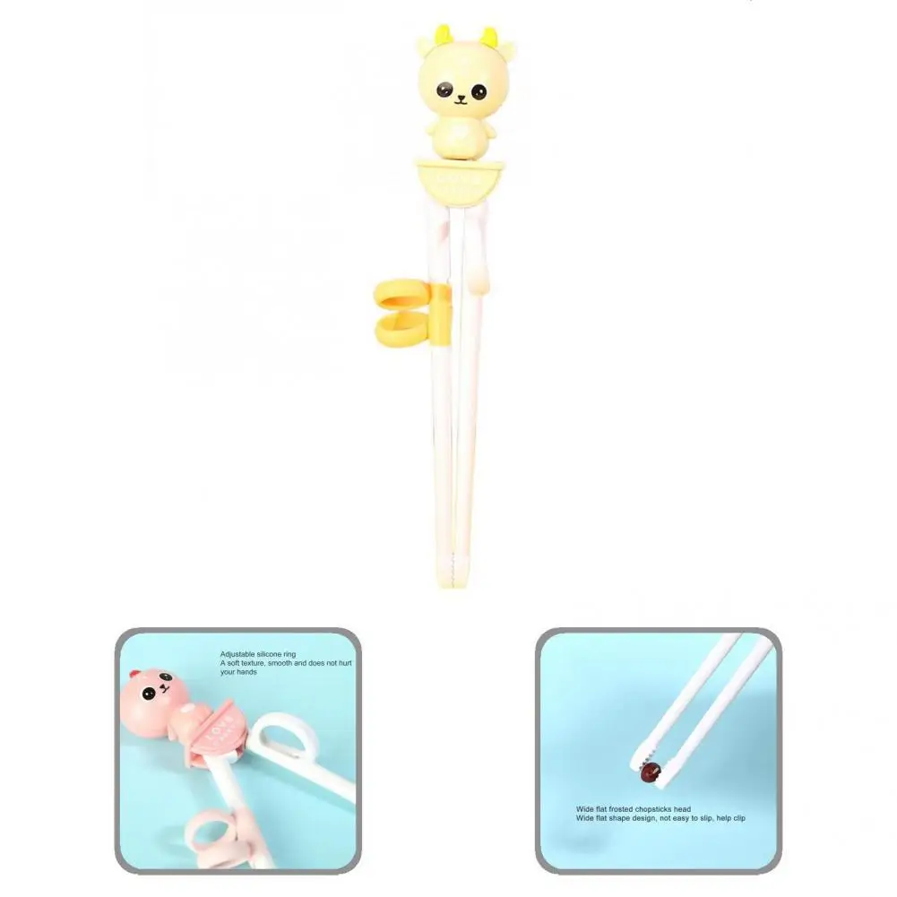 

Съемное кольцо, легкие, устойчивые к высоким температурам, Мультяшные детские палочки для еды для дома