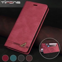Magnetic Leather Flip Case For Samsung Galaxy S22 S21 S20 S10 Note Ultra Plus Card Slot Stand Phone Bag Cover