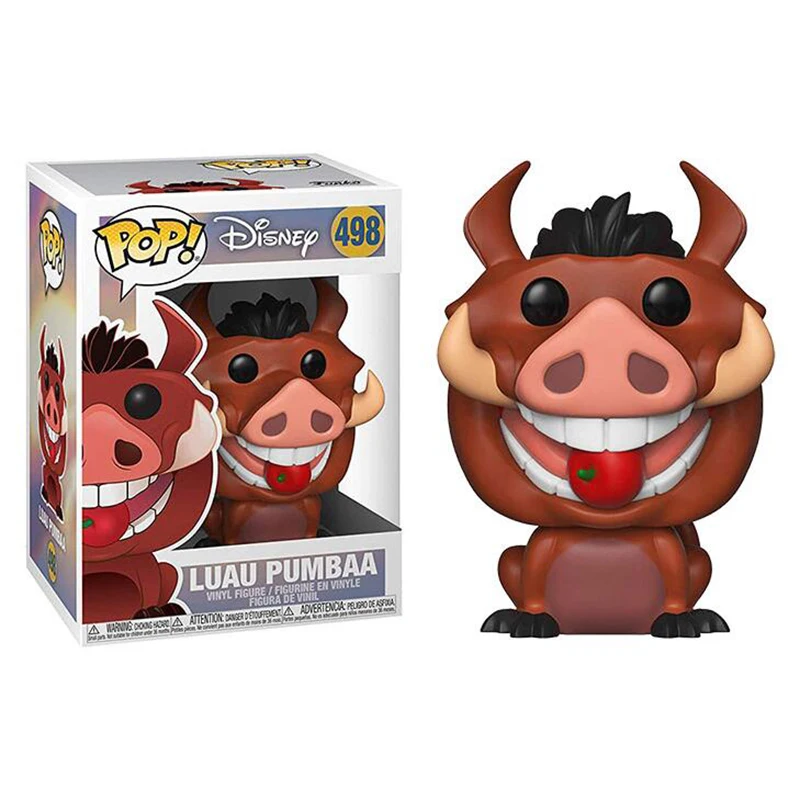 FUNKO POP Новое поступление лев Король Luau Pumbaa Mufasa Simba Виниловая фигурка коллекции