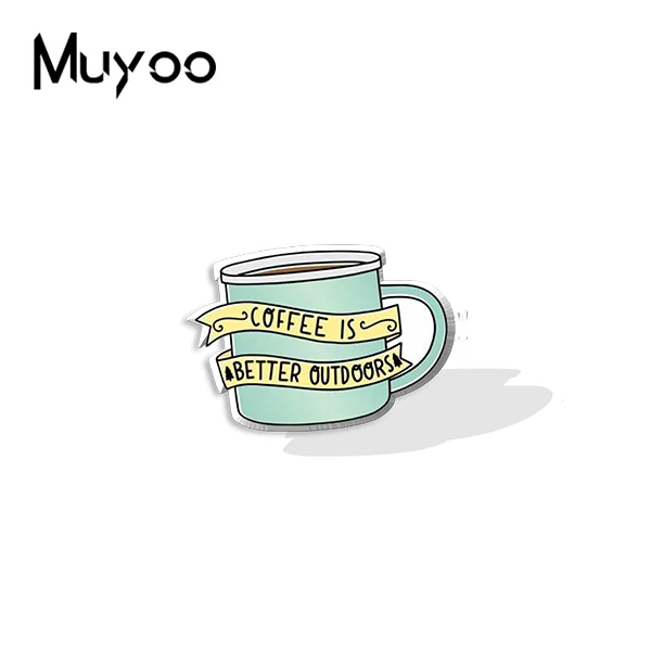 Эпоксидная акриловая заколка для лацканов одежды природы походов горных