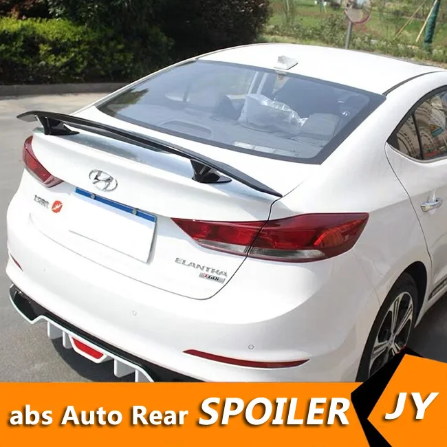 Спойлер заднего крыла автомобиля для Hyundai Elantra 2016-2018 высокое качество АБС-пластик