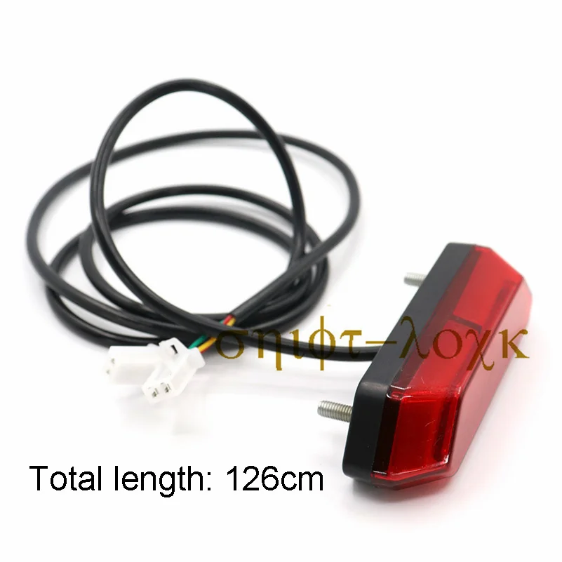 

Electric Bicycle Tail Light LED Brake Light Electric Bicycle Turn Signal 48V for Citycoco Accessories