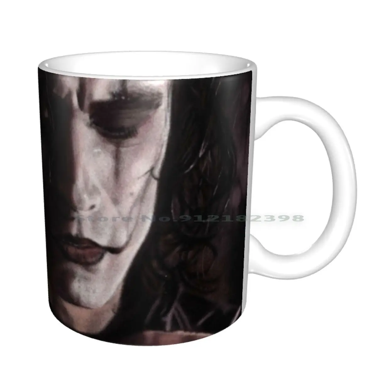 Керамические кружки The Crow кофейные чашки Кружка для молока и чая ворона Брэндон