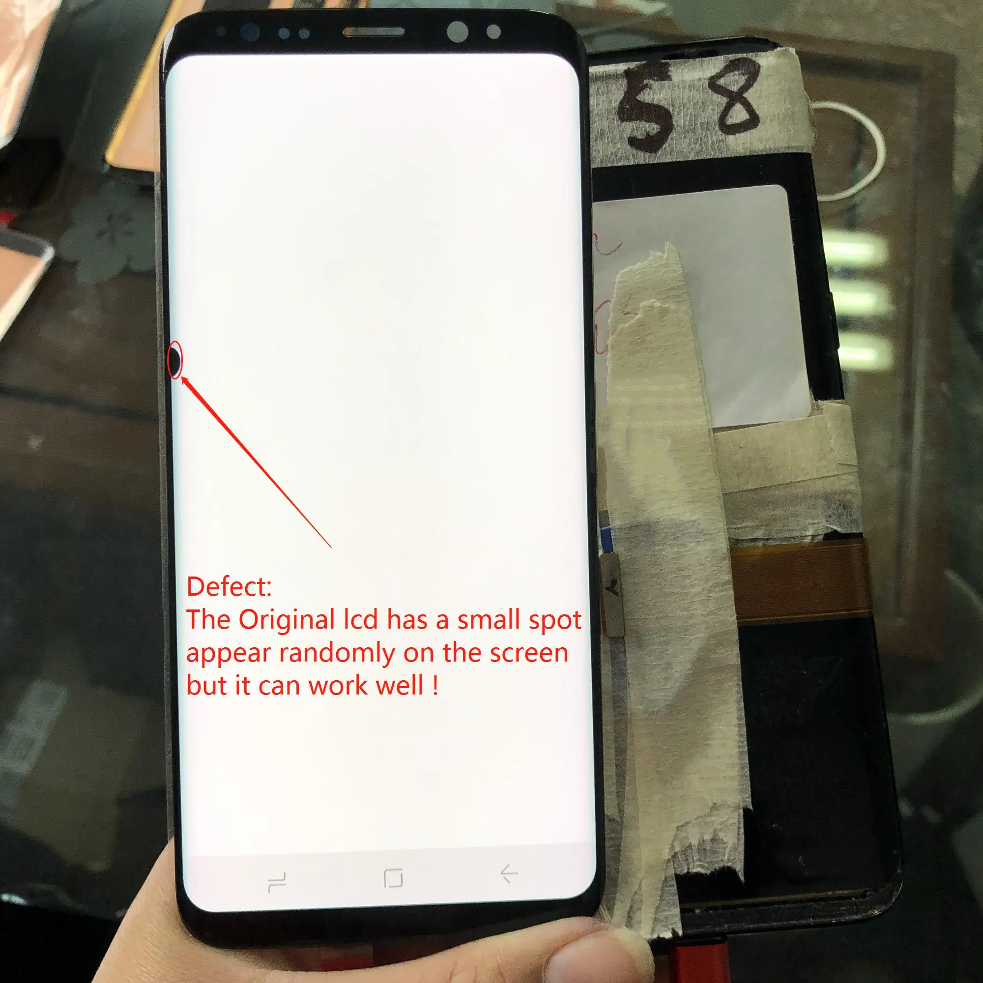 ЖК дисплей Super AMOLED для Samsung Galaxy S8 G950 G950F G950FD сенсорный экран с дигитайзером в сборе