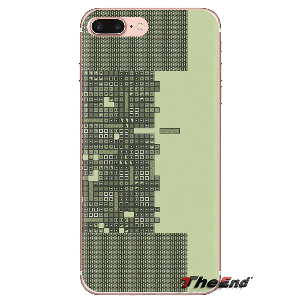 Soft Transparent Case Covers Tetris tetromino Game Boy For Samsung Galaxy S3 S4 S5 Mini S6 S7 Edge S8 S9 S10 Plus Note 3 4 5 8 9 |