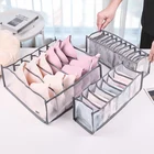 3 шт.компл. ящик для хранения бюстгальтеров, ящик для хранения, органайзер для нижнего белья, трусиков, носков, шарфов, складной моющийся дорожный Чехол